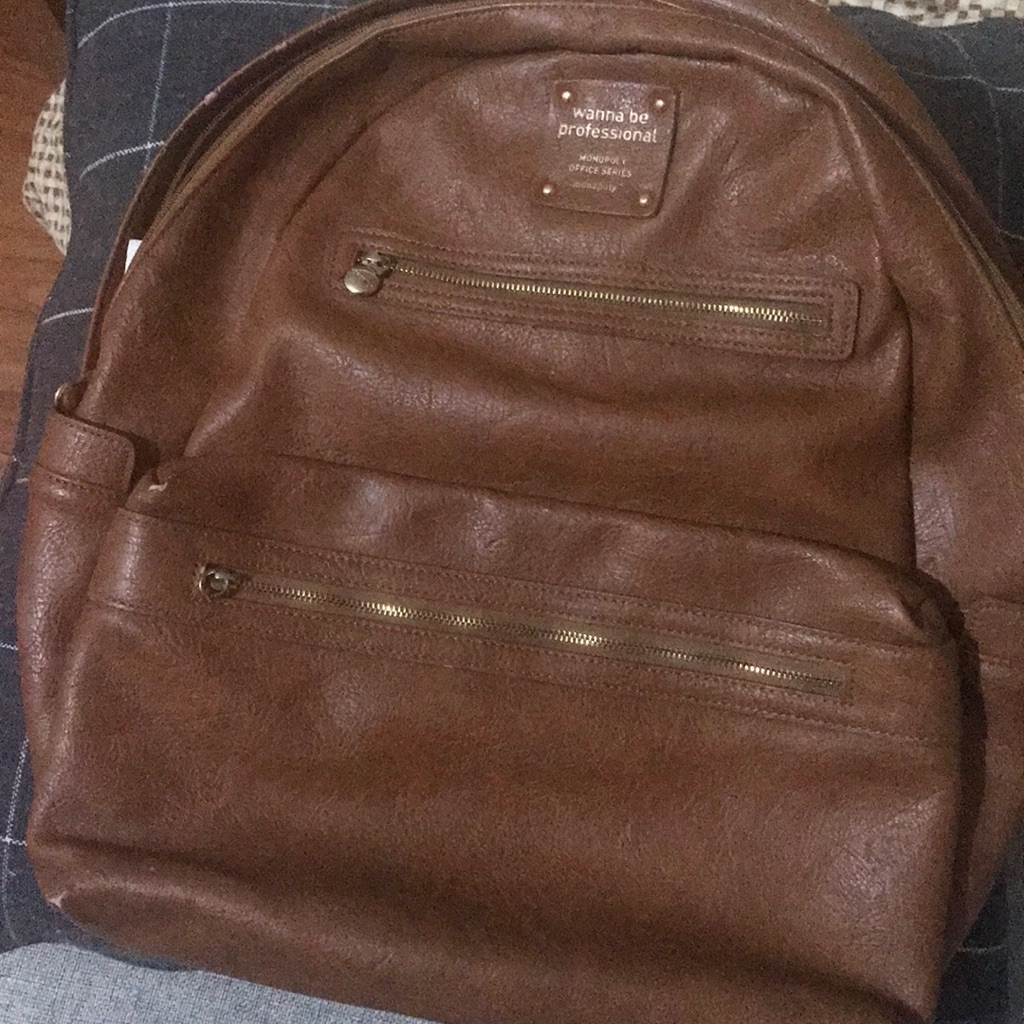 Leather Backpack